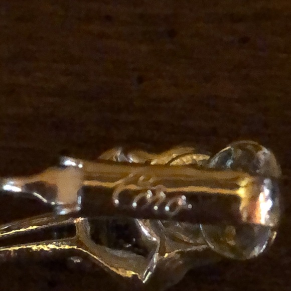 Vintage Coro Faux Lapis Moon-glow Lucite Clip On Earrings & Hand Made Necklace - Picture 10 of 10